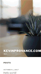 Mobile Screenshot of kevinprovance.com